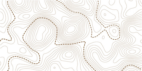 Fototapeta premium topography white background and black line wireframe isoline location diagram world map texture design. Vector Illustration.