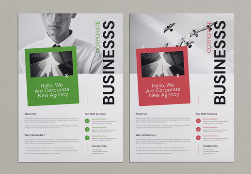 Corporate Agency Flyer