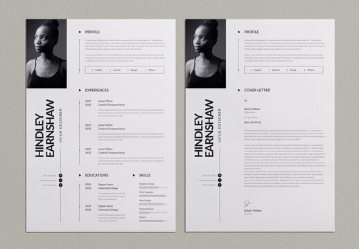 Resume and Cover Letter Layout