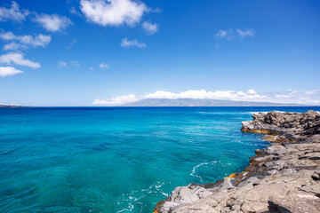 Obraz premium Beautiful Maui landscape in Hawaii
