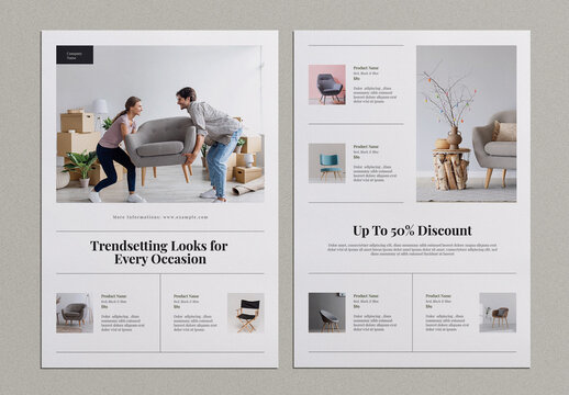 Product Catalog Flyer Template