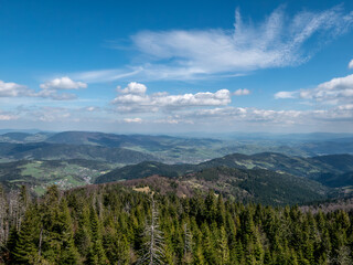 Fototapeta premium mountains and clouds