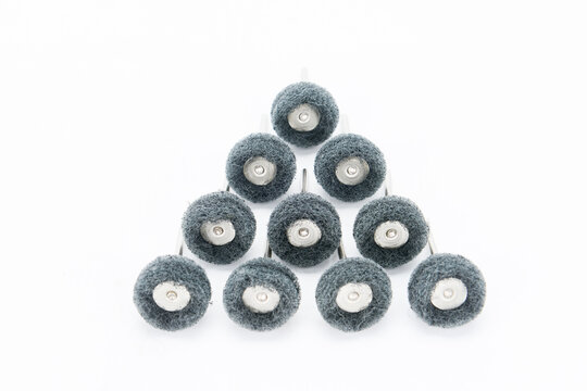 Grinding Wheel on White Background