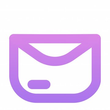 Mail Opened animation icon for social media, presentations, videos, websites. alpha channel