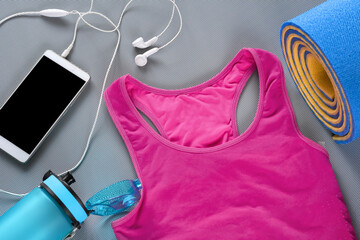 Modern Yoga and Fitness Lifestyle Setup