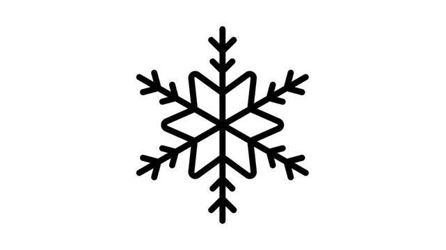 A customizable outline style icon animation of drum with sticks