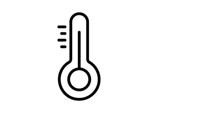 Creatively designed line icon animation depicting festive ribbon bow tie