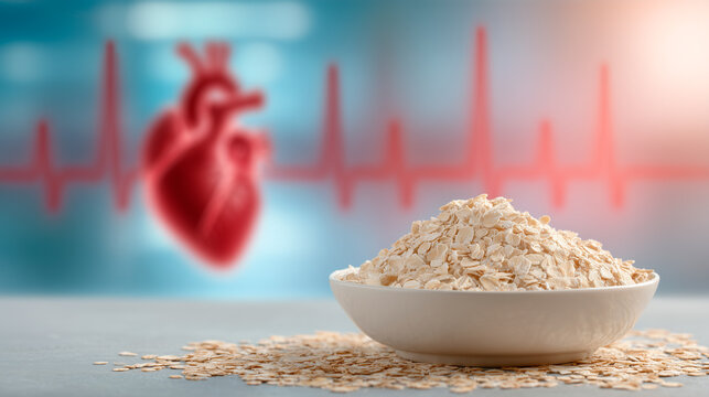 Oatmeal, rich in dietary fiber, acts as a vascular cleanser, helping balance blood sugar, lower cholesterol, and prevent arterial hardening daily.