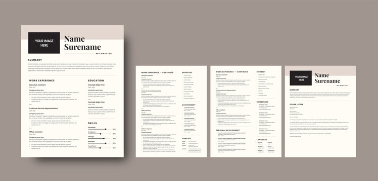 Minimalist Resume Layout