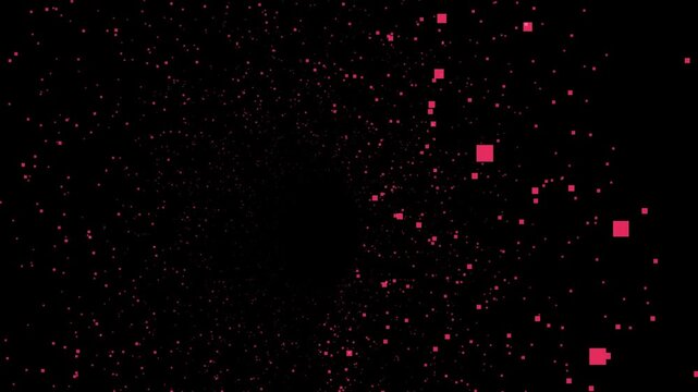 Hyperspace Bending Wormhole with Glowing Energy and Nebula Loop, Curving Gravitational Wormhole for Sci-Fi Journey, Interstellar Bending Dimension Gate in Starry Space