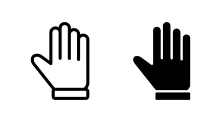 Obraz premium Hand icon set vector. hand sign and symbol. hand gesture