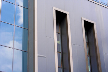 Fototapeta premium Futuristic Corporate Building Exterior
