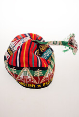 Fototapeta premium traditional colorful hat from Madeira