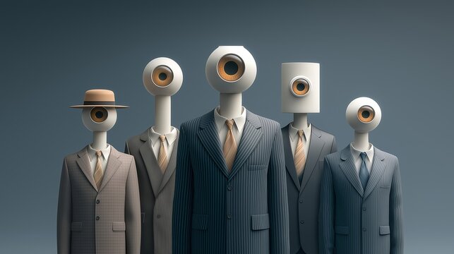 A concept on the topic of business and people, work, profession and style.