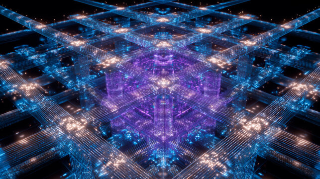 Quantum systems use superposition and entanglement to enable advanced chips to process information far beyond traditional binary logic.