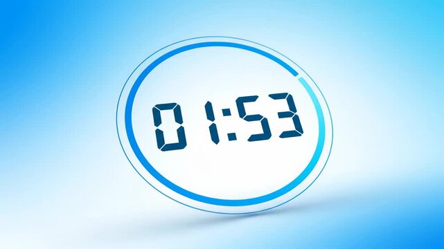 Video of dental check timer with 2 minute counter animation, oral hygiene and healthy routine concept for dental care branding and educational media.