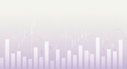 Naklejka premium Comprehensive Financial Analysis Visualization Featuring Pastel Gradient and Detailed Data Charts