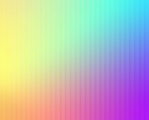 Fototapeta premium Vibrant multicolored gradient background with vertical lines pattern texture