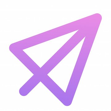 Send animation icon for social media, presentations, videos, websites. alpha channel