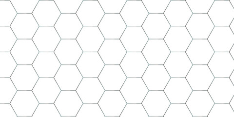Fototapeta premium White abstract honeycomb mosaic and tile geometric hexagon vector illustration. geometric digital technology polygon science vintage square mosaic and web cover business texture.