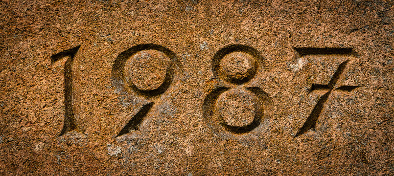 1987 Jahreszahl