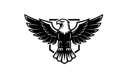 Naklejka premium Eagle