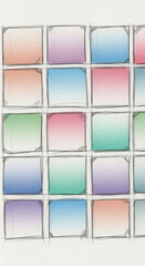 Soft Pastel Watercolor Collage Art Background