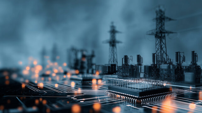 AI-era computing chips rely on critical infrastructure, especially power plants and energy storage, as their operation consumes massive electricity for processing.