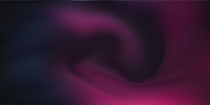 Abstract design filled with flowing gradients of color glowing neon light soft blur