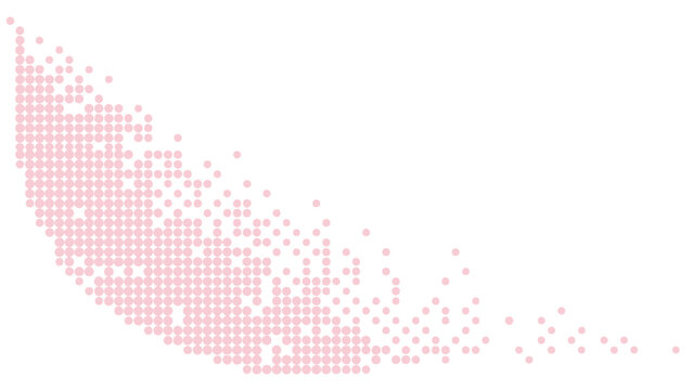 Abstract Pink Dots Pattern Background, Scatter Plot, Gradient, Minimalist Design