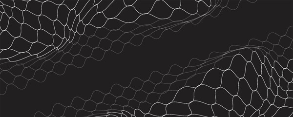 Mesh texture for fishing nets. Seamless pattern for sportswear or soccer goal, volleyball net, basketball hoop, hockey, athletics. Abstract net background for sports © Aluna