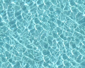 Water ripple seamless background texture - top view of clean, clear, blue water ripples. Image can be tiled to create a larger image or higher resolution background. © DegCreative 