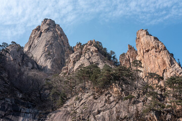 Fototapeta premium 한국의 산, 강원도 설악산