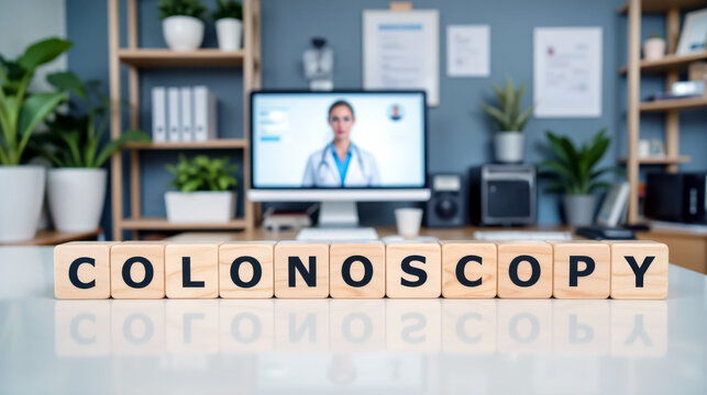 Colonoscopy screening for colorectal cancer detection and bowel examination in gastroenterology, focused on polyp discovery, early diagnosis, preventive care and digestive tract evaluation