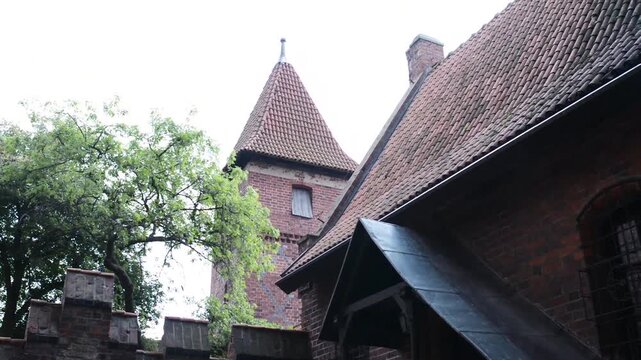 Castle of Teutonic Order in Malbork, Poland