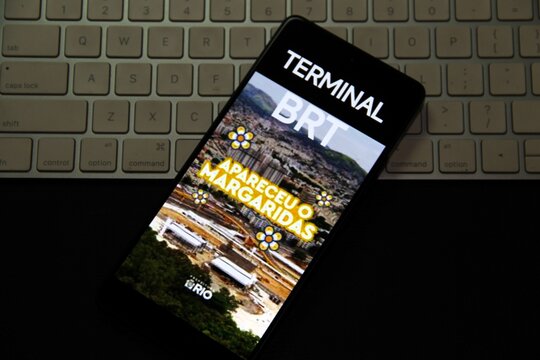 Terminal BRT Margaridas - Prefeitura do Rio de janeiro.