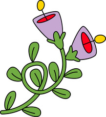 Groovy Petunia Flower