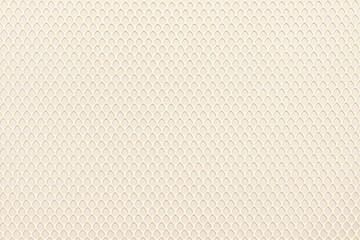 Fototapeta premium Cream color steel grate pattern background