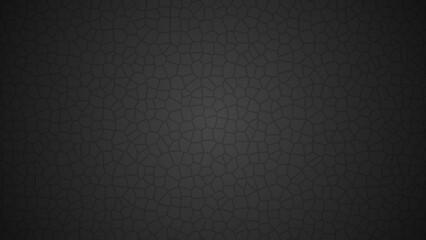 Obraz premium Dark grayscale mosaic pattern with irregular polygonal shapes suitable for backgrounds, digital designs, print materials, and web graphics projects.