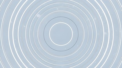 Obraz premium 차분하고 매끄러운 그라데이션 바탕의 미니멀한 회색 동심원 패턴 A minimal monochromatic smooth grey gradient backdrop with a pattern of concentric circles