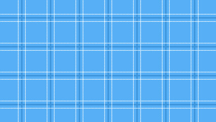 Minimalist Light Blue and White Grid Pattern Ideal for Digital Backgrounds, Textile Designs, or Graphic Projects