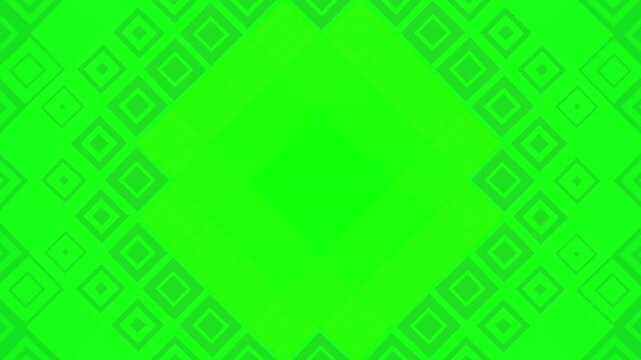 Abstract green geometric diamond pattern background design