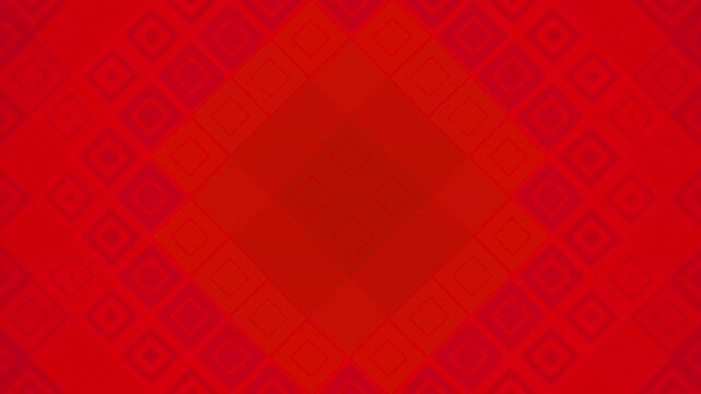 Abstract red geometric pattern with diamond shapes and gradients
