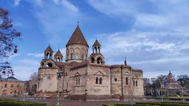 Mother See of Holy Etchmiadzin: The Mother Cathedral in early spring