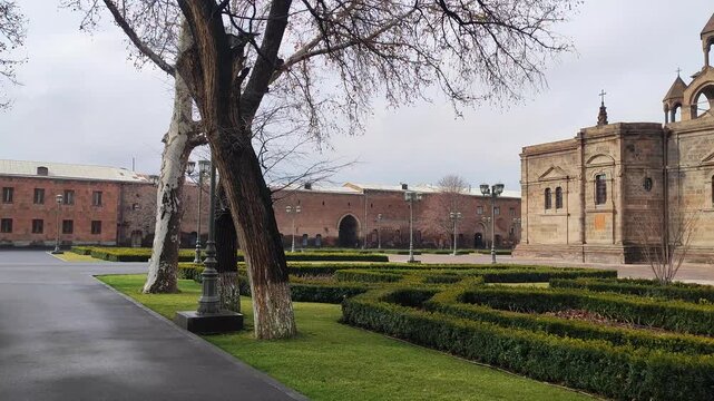Mother See of Holy Etchmiadzin: The Mother Cathedral in early spring