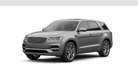 Obraz premium Modern Silver SUV - Sleek Design and Performance.