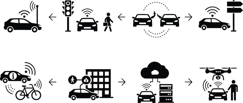 Smart city transportation and communication network infrastructure