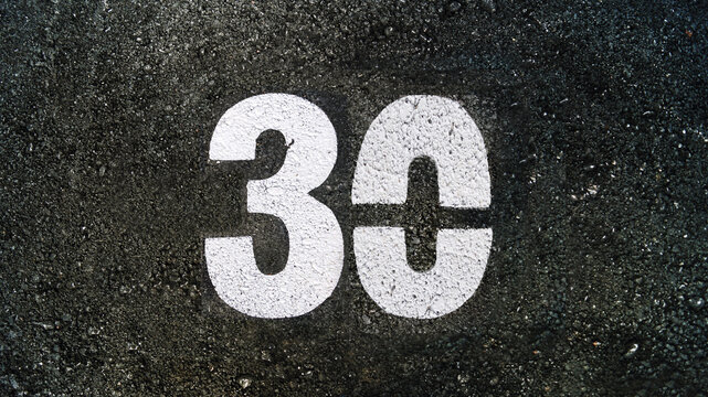 Number thirty, 30
