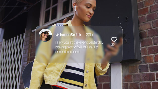 Frosted Glass Comment Titles