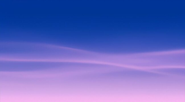 Abstract Gradient Sky Background, Soft Purple and Blue Hues, Ethereal Cloud Wisps, Serene Atmosphere, Digital Art
